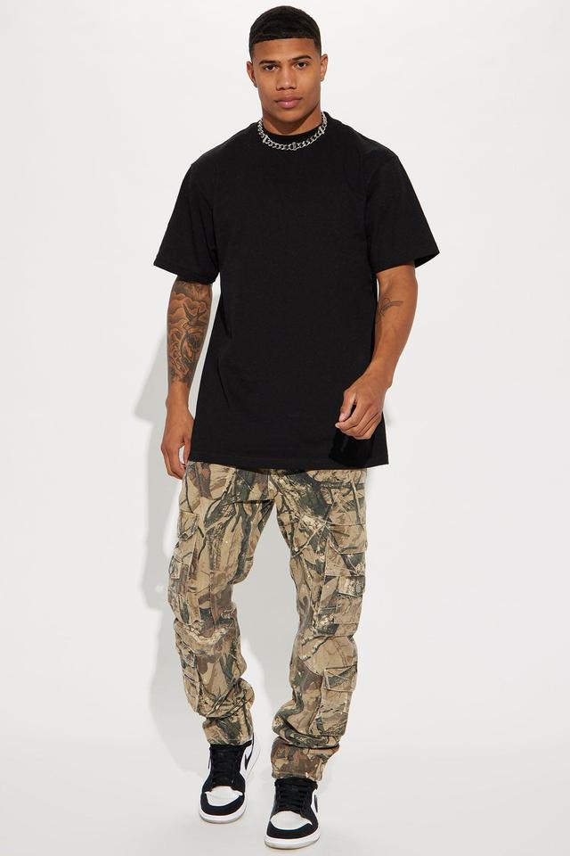 Never Too Many Pockets Cargo Slim Jeans - Camouflage Product Image