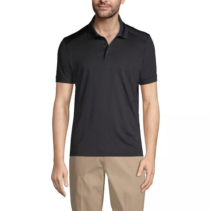 Mens Lands End Short Sleeve Rapid-Dry Active Polo Shirt Product Image