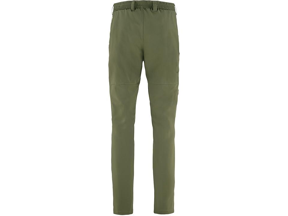 Fjallraven Abisko Trail Stretch Trousers (Dark Grey) Men's Casual Pants Product Image