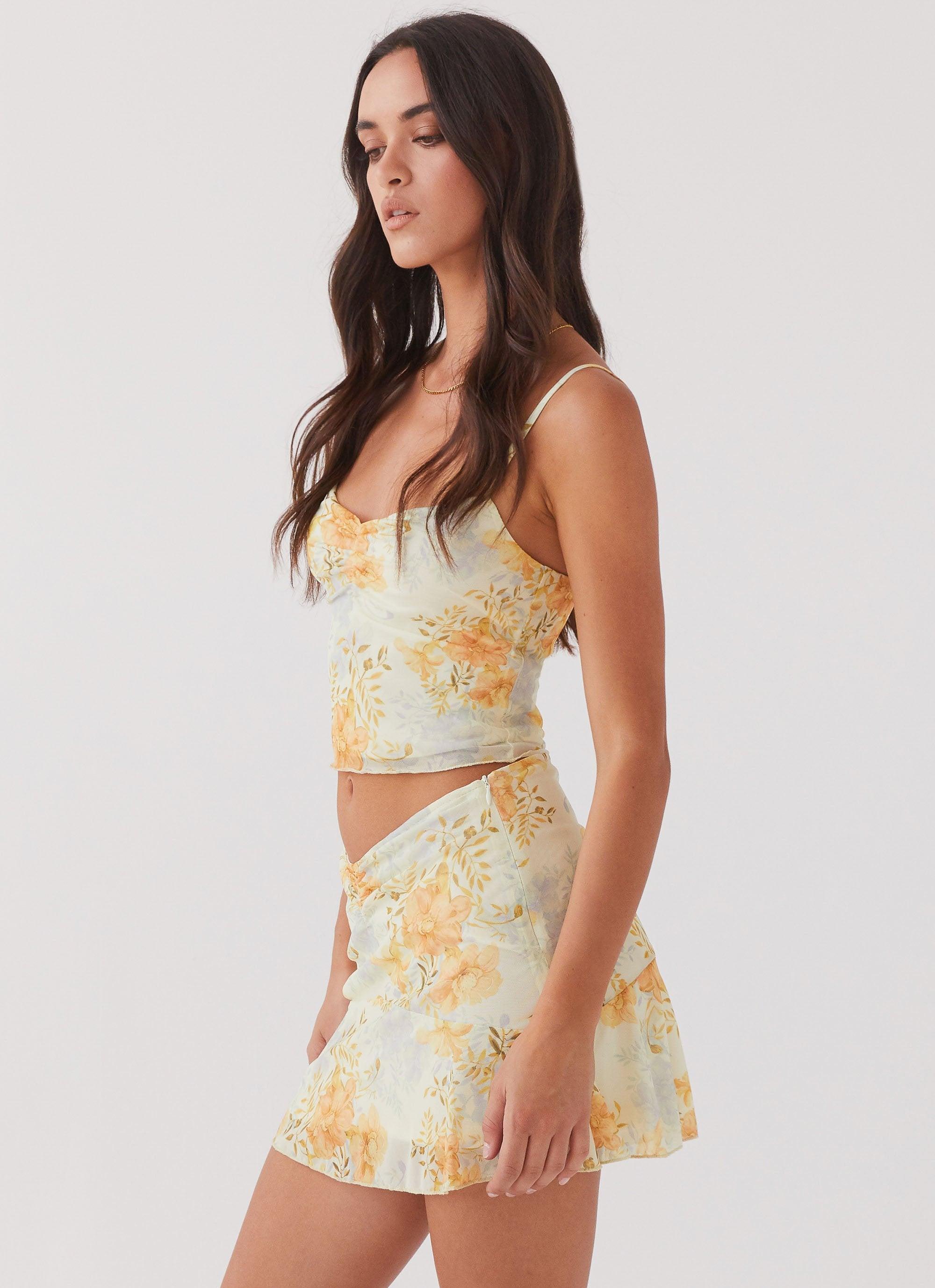 Sun Will Shine Cami Top - Dandelion Product Image