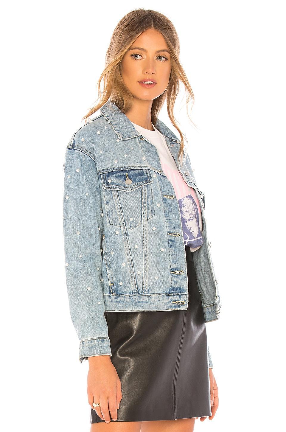 Pearl Denim Jacket superdown Product Image