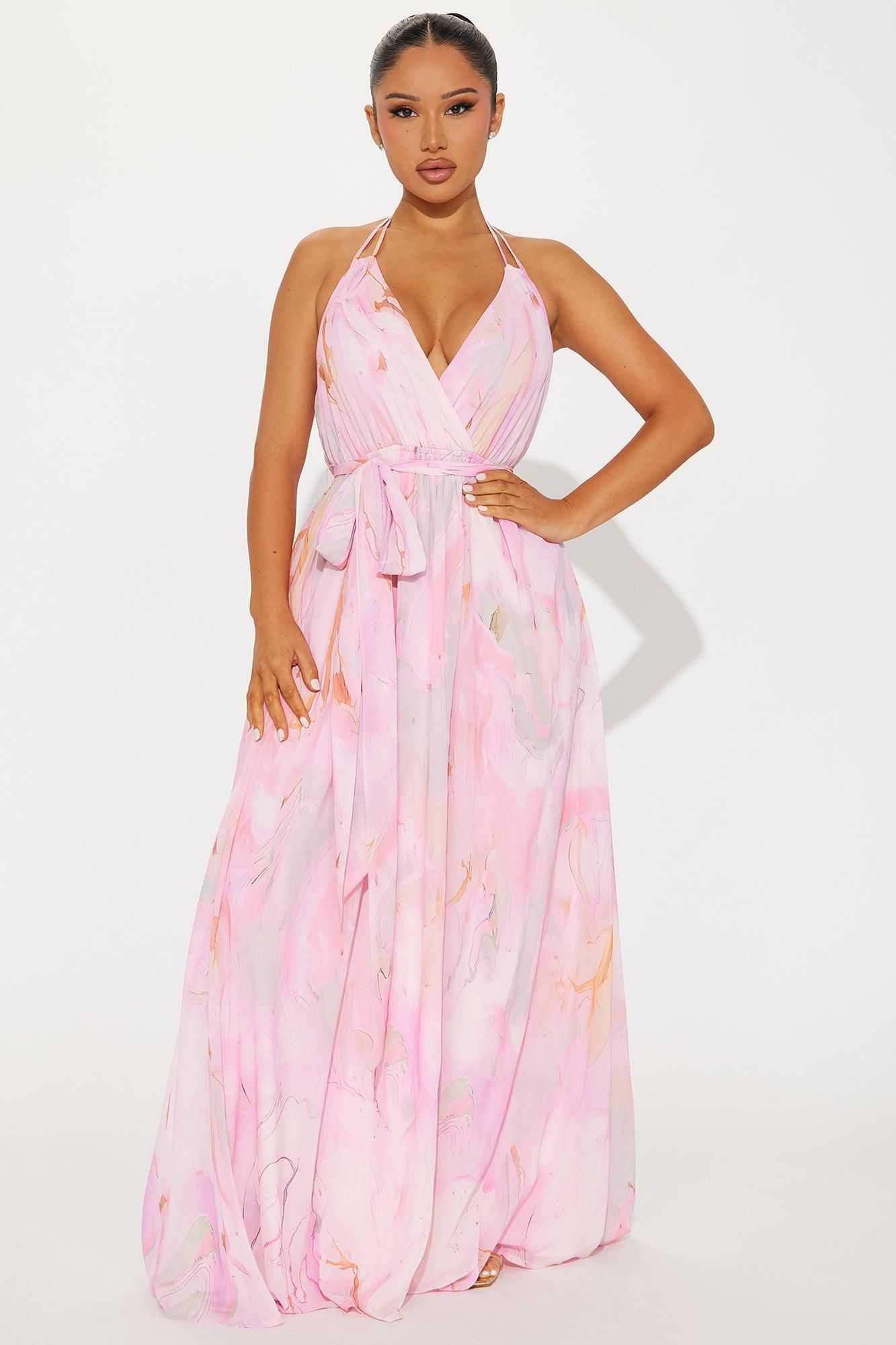 Pink Dreamland Maxi Dress - Pink Product Image