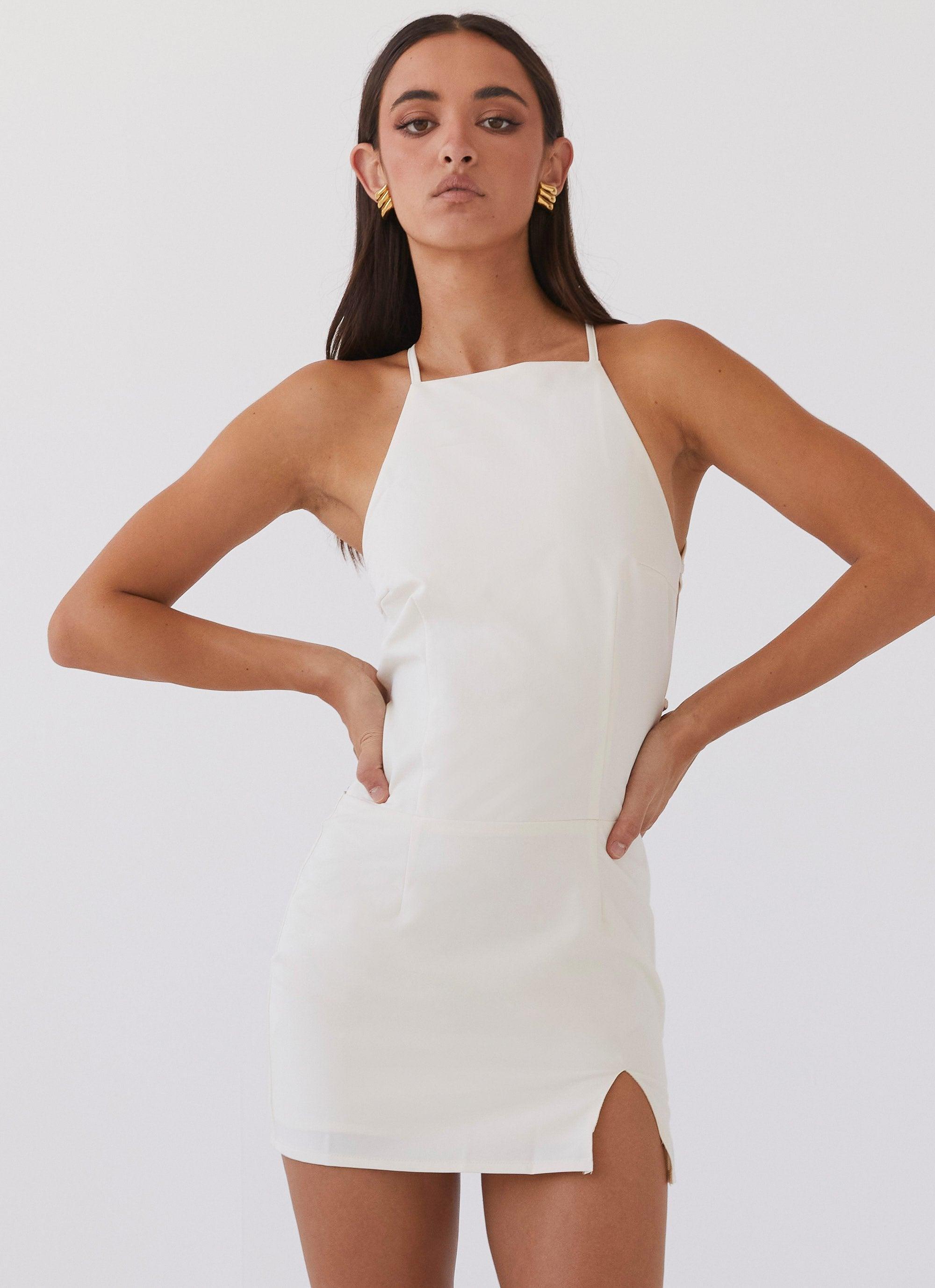 Monique Mini Dress - Ivory Product Image