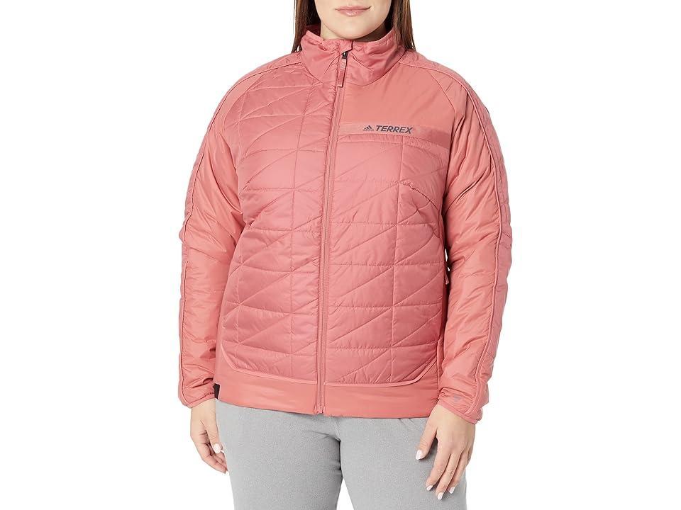 adidas Outdoor Plus Size Terrex Multi Insulated Jacket (Wonder ) Women's Clothing Product Image