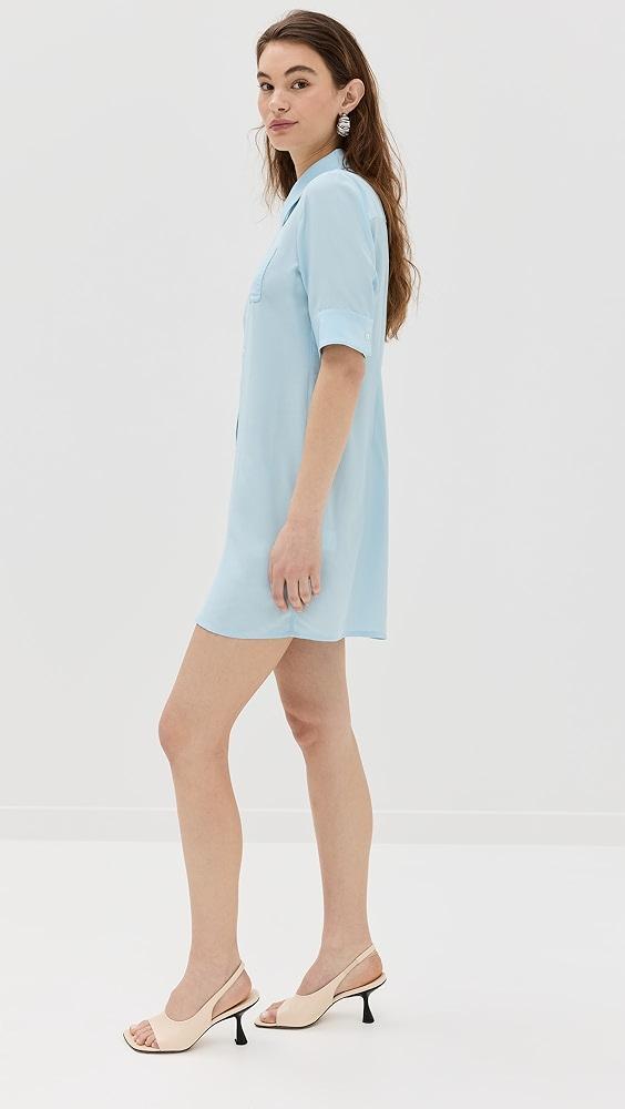 CO Short Sleeve Shirt Dress | Shopbop Product Image