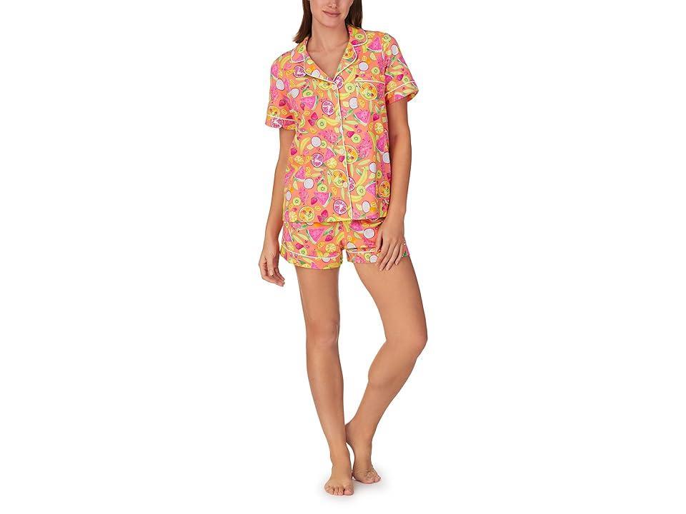 BedHead Pajamas Print Organic Cotton Jersey Short Pajamas Product Image