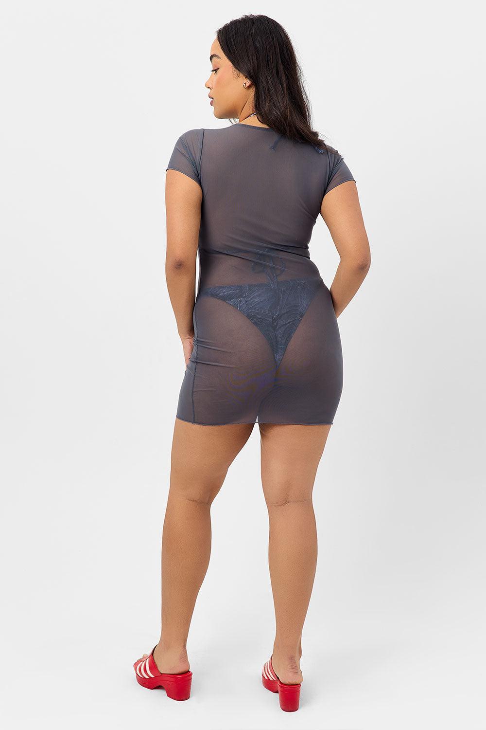 Lauryn Mesh Mini Dress - Galaxy Product Image