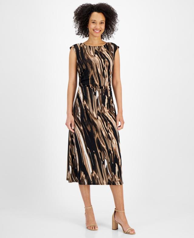 Women's Printed Midi Dress Product Image