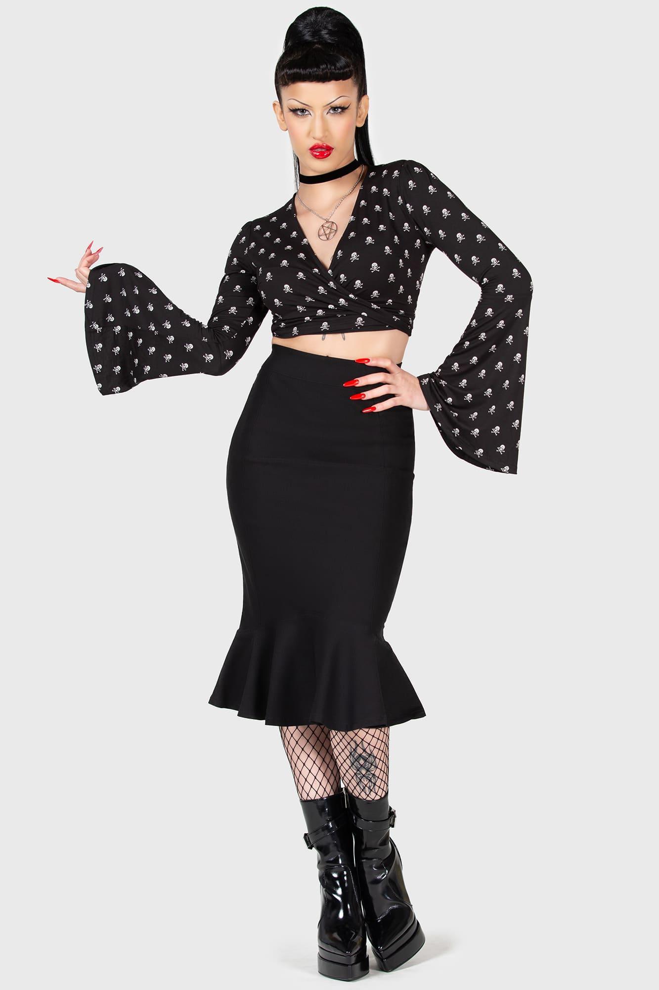 Betty's Bash Wrap Top Female Product Image