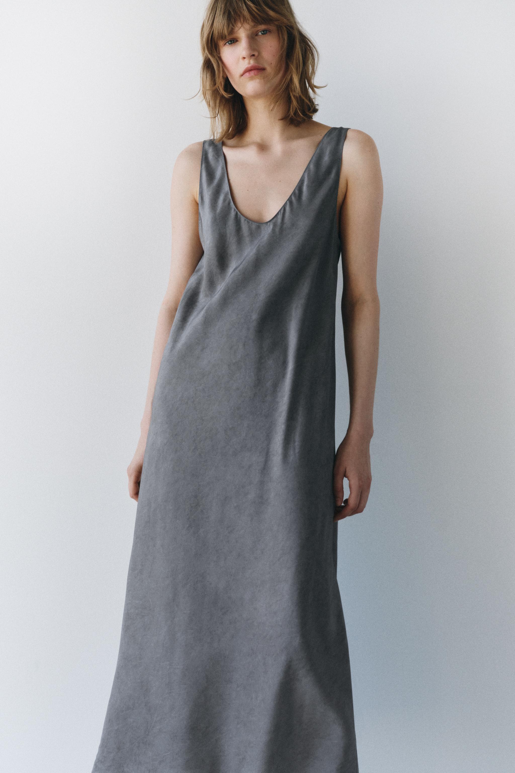 ZW COLLECTION 100% SILK SLIP DRESS Product Image