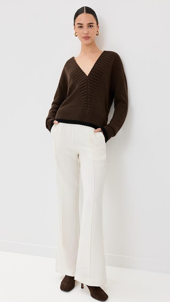 JW Anderson Slanted V Neck Pullover | Shopbop Product Image