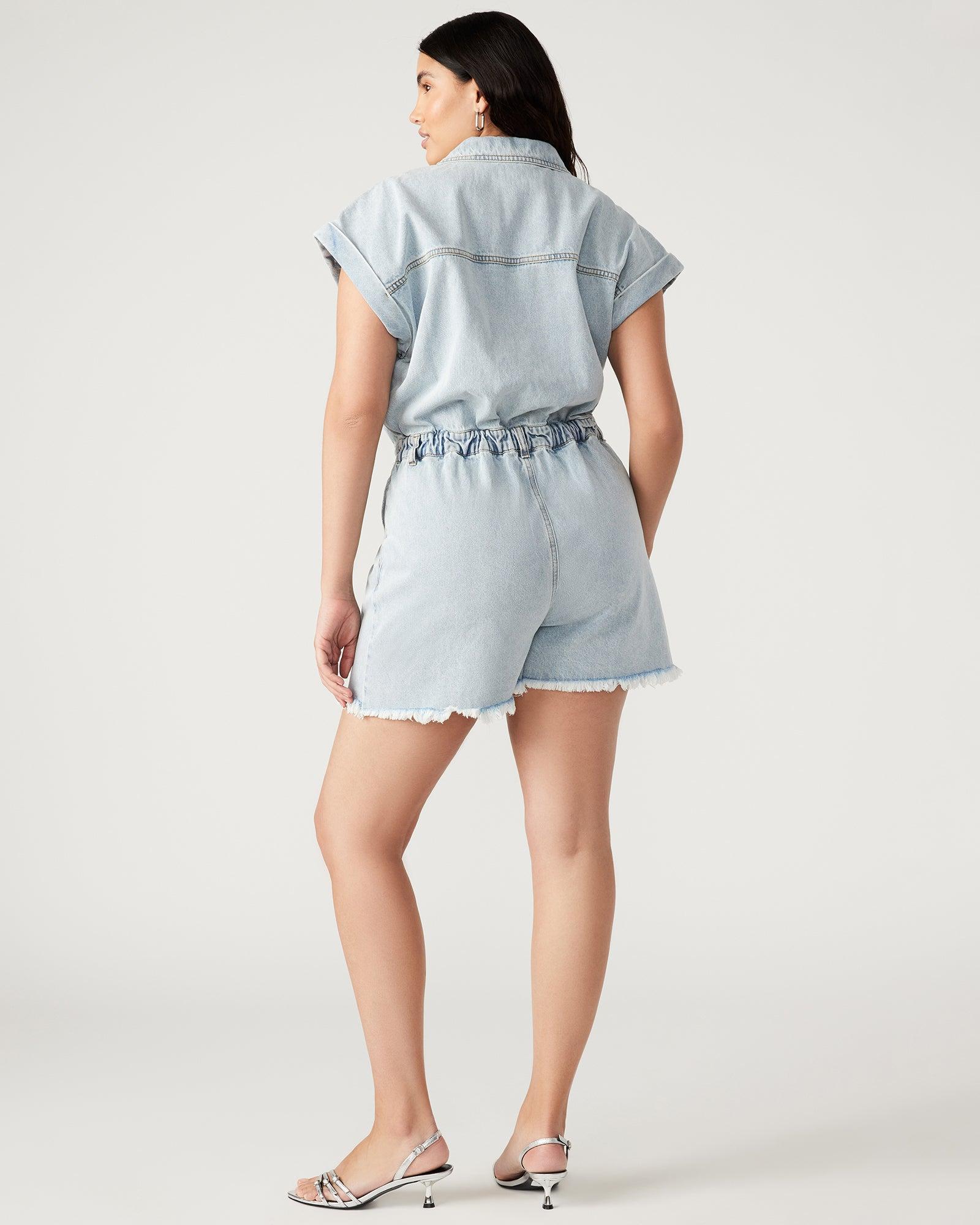 CALLIOPE DENIM ROMPER Female Product Image