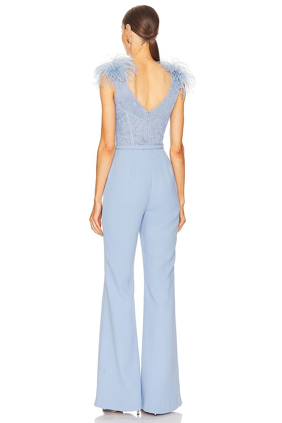 Sleevesless Lace Jumpsuit Nadine Merabi Product Image