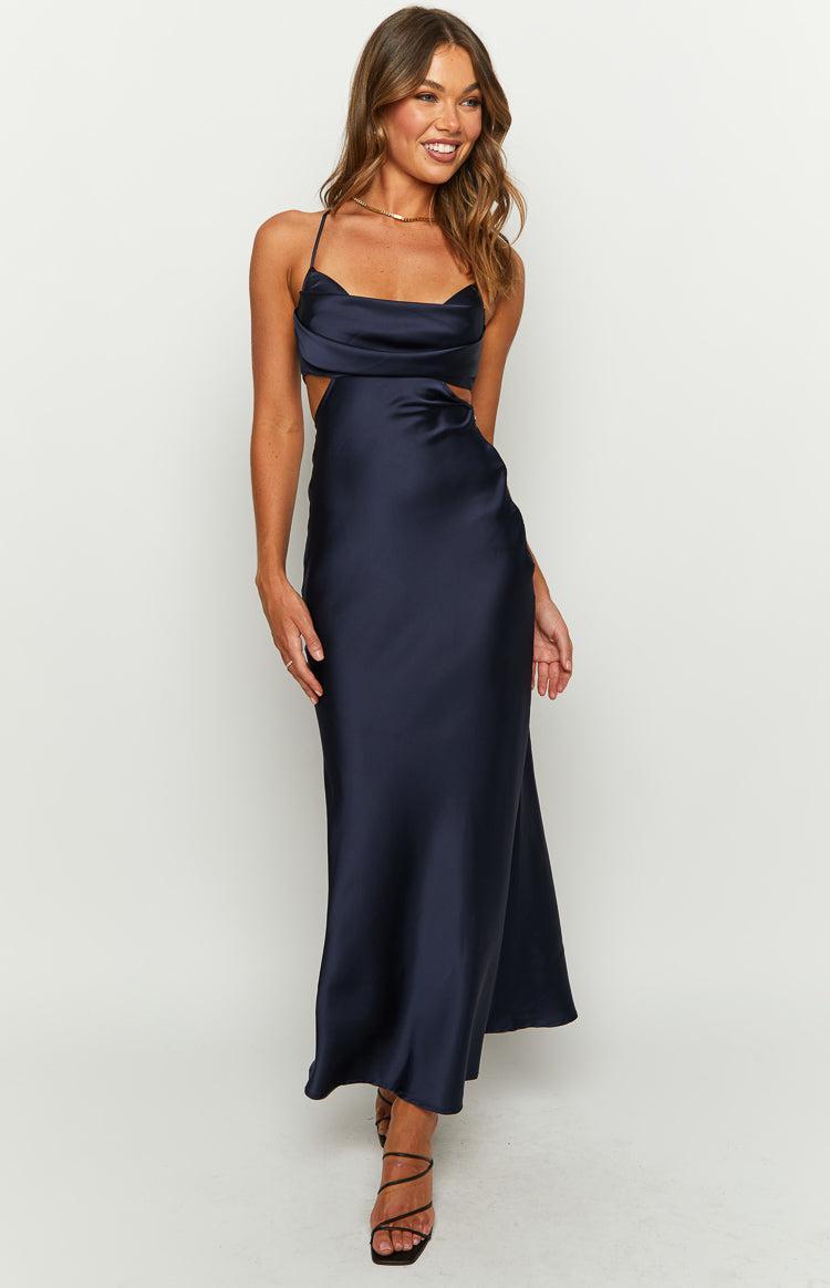 Taleah Navy Formal Maxi Dress Product Image