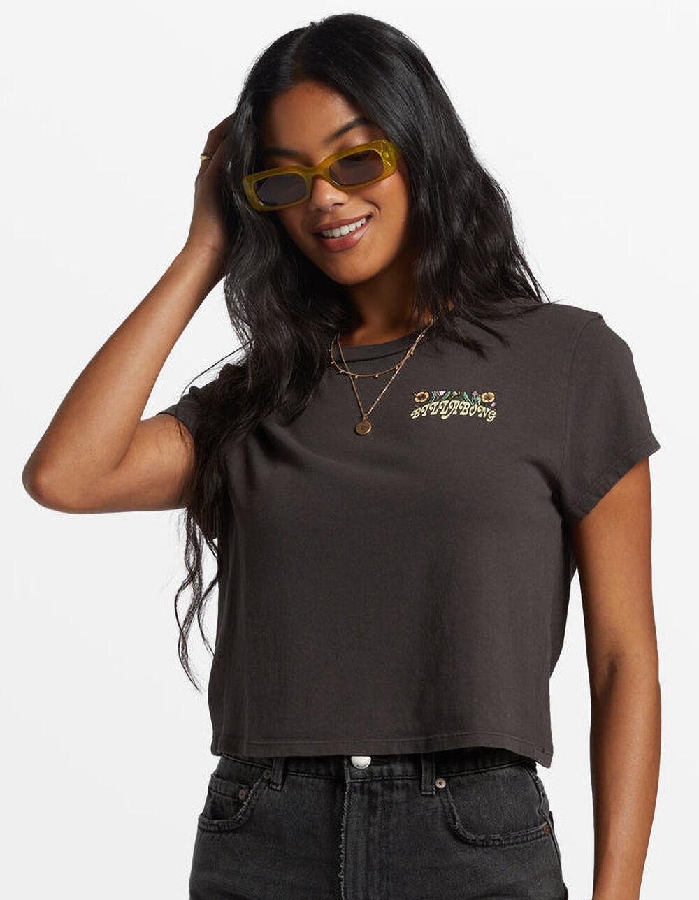 BILLABONG Season Of The Sun Womens Crop Tee Product Image