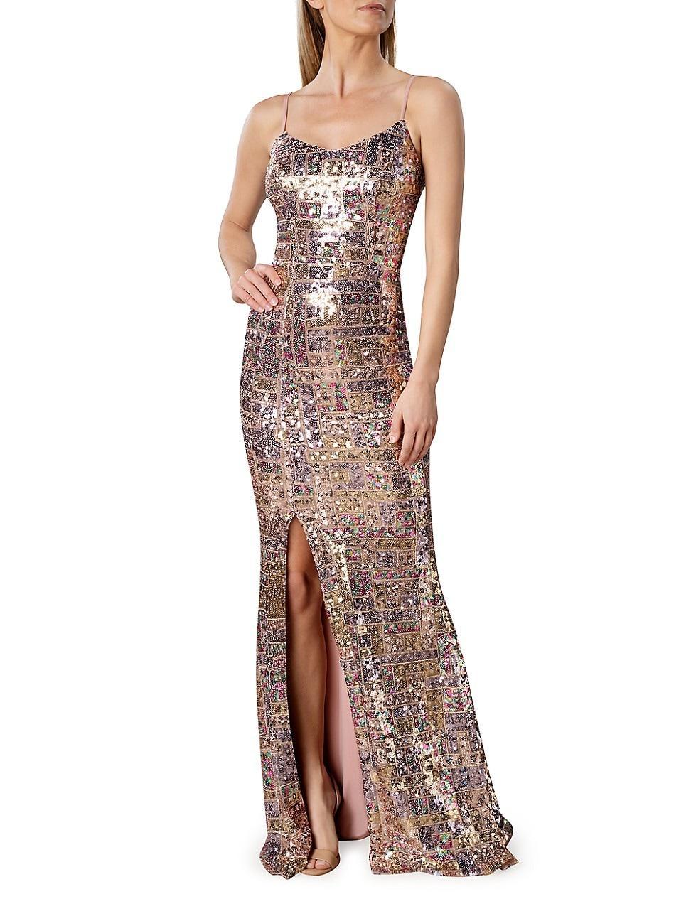 Dress the Population Tori Sequin Mermaid Gown product image