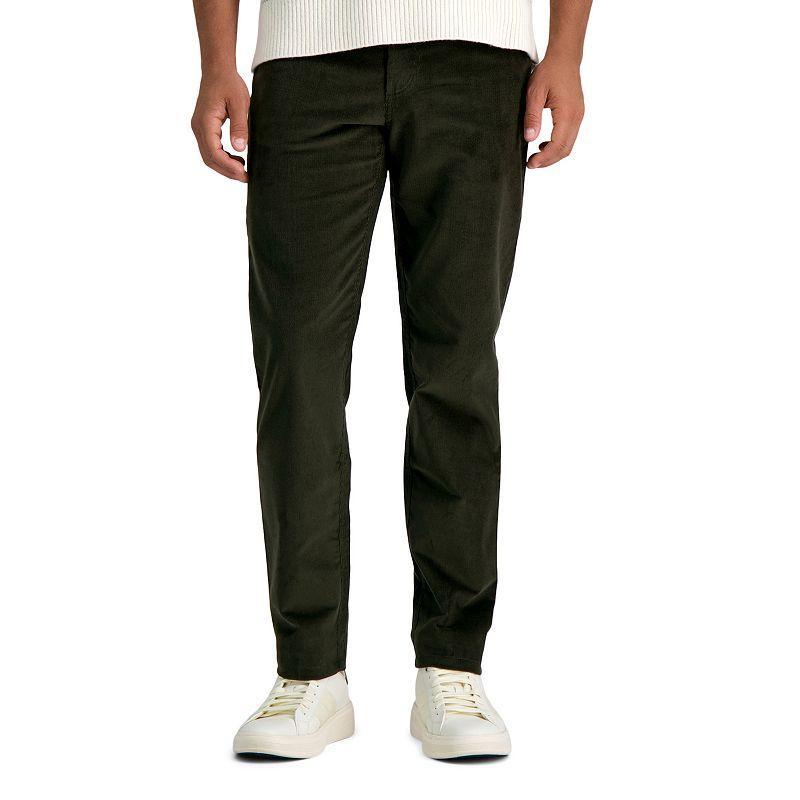 Mens Haggar Straight Fit 5-Pocket Stretch Corduroy Pant Product Image