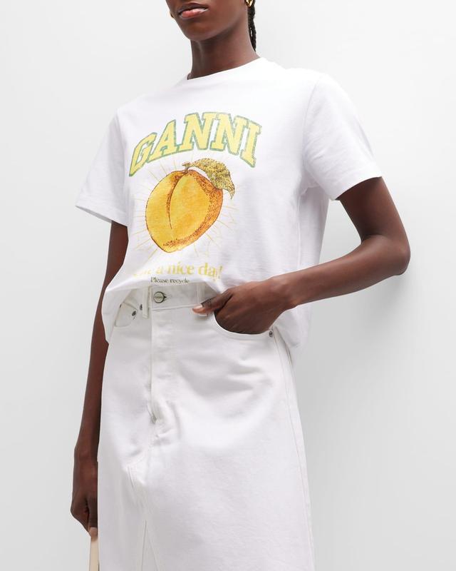 Basic Jersey Peach T-Shirt Product Image