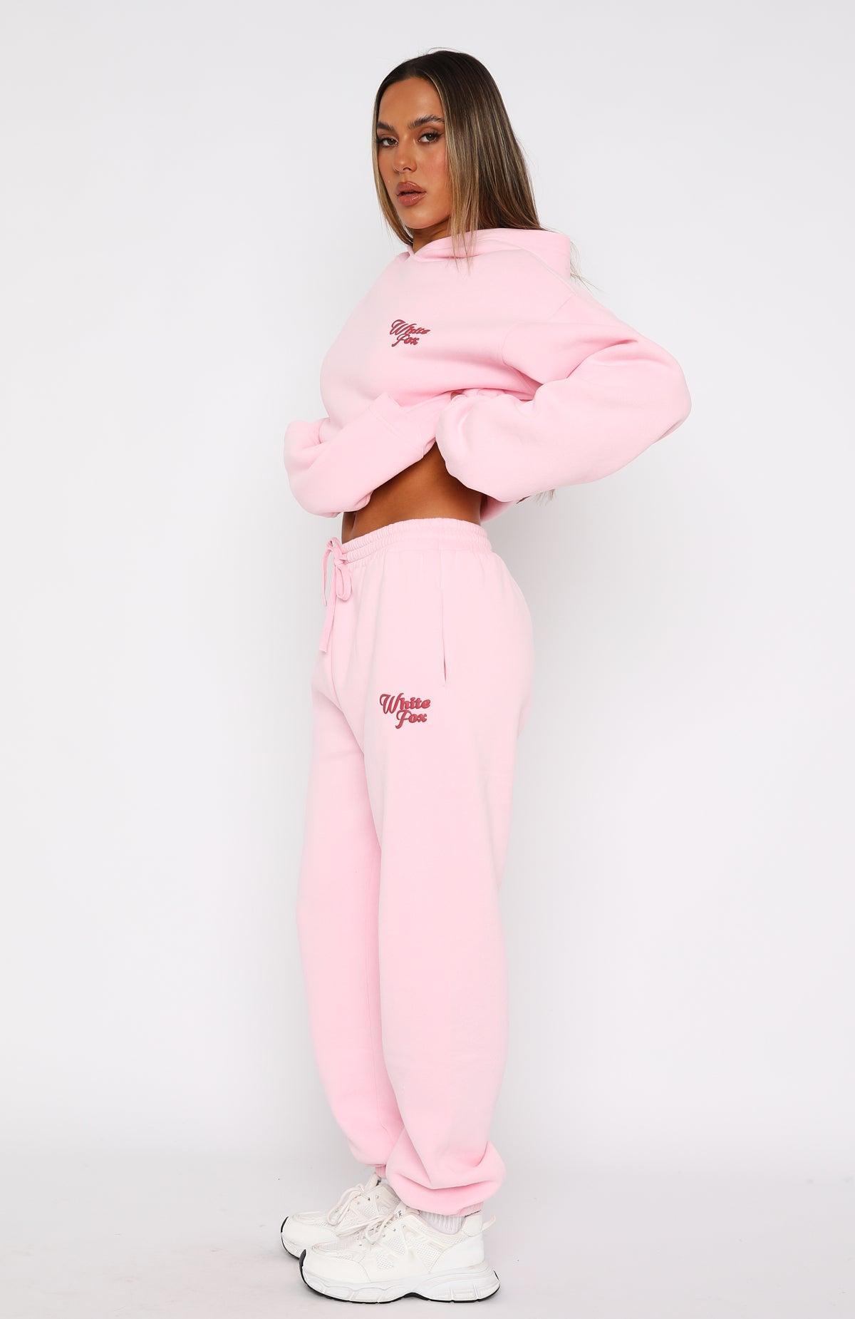 Be There For You Sweatpants Pink Product Image