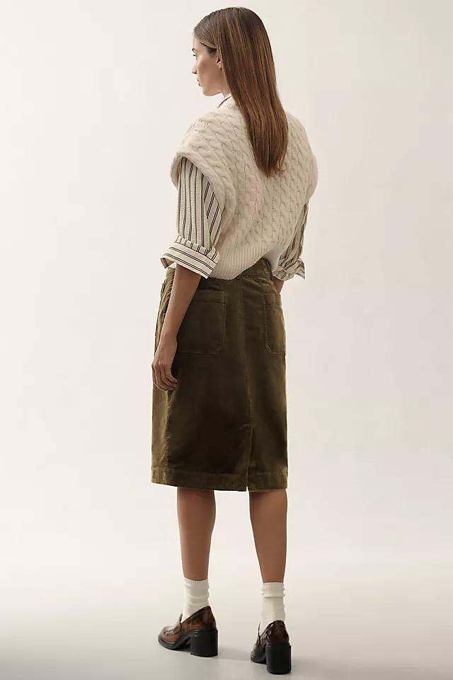 The Colette Corduroy Skirt by Maeve Product Image