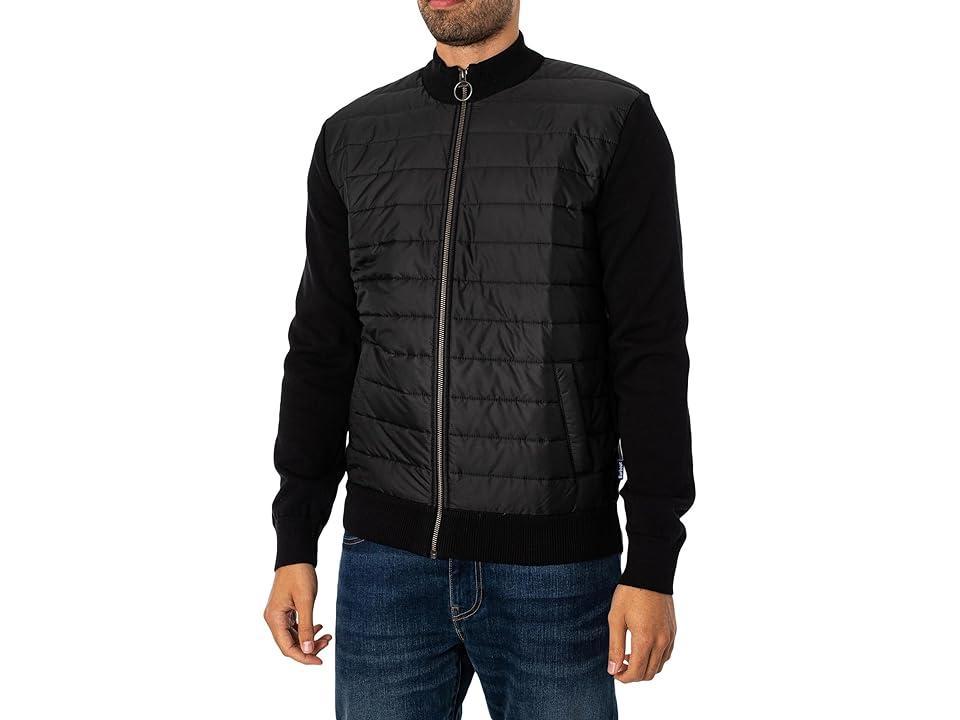 Barbour Barbour Essential Carn Baffle Zip Thru Men's Sweater Product Image