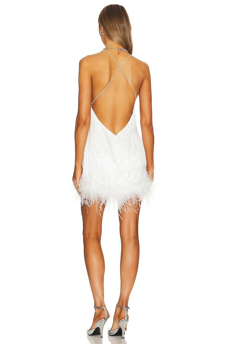 Susana Feather Dress retrofete Product Image