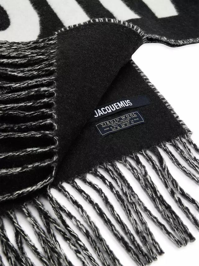 L'echarpe Logo Wool Scarf Product Image