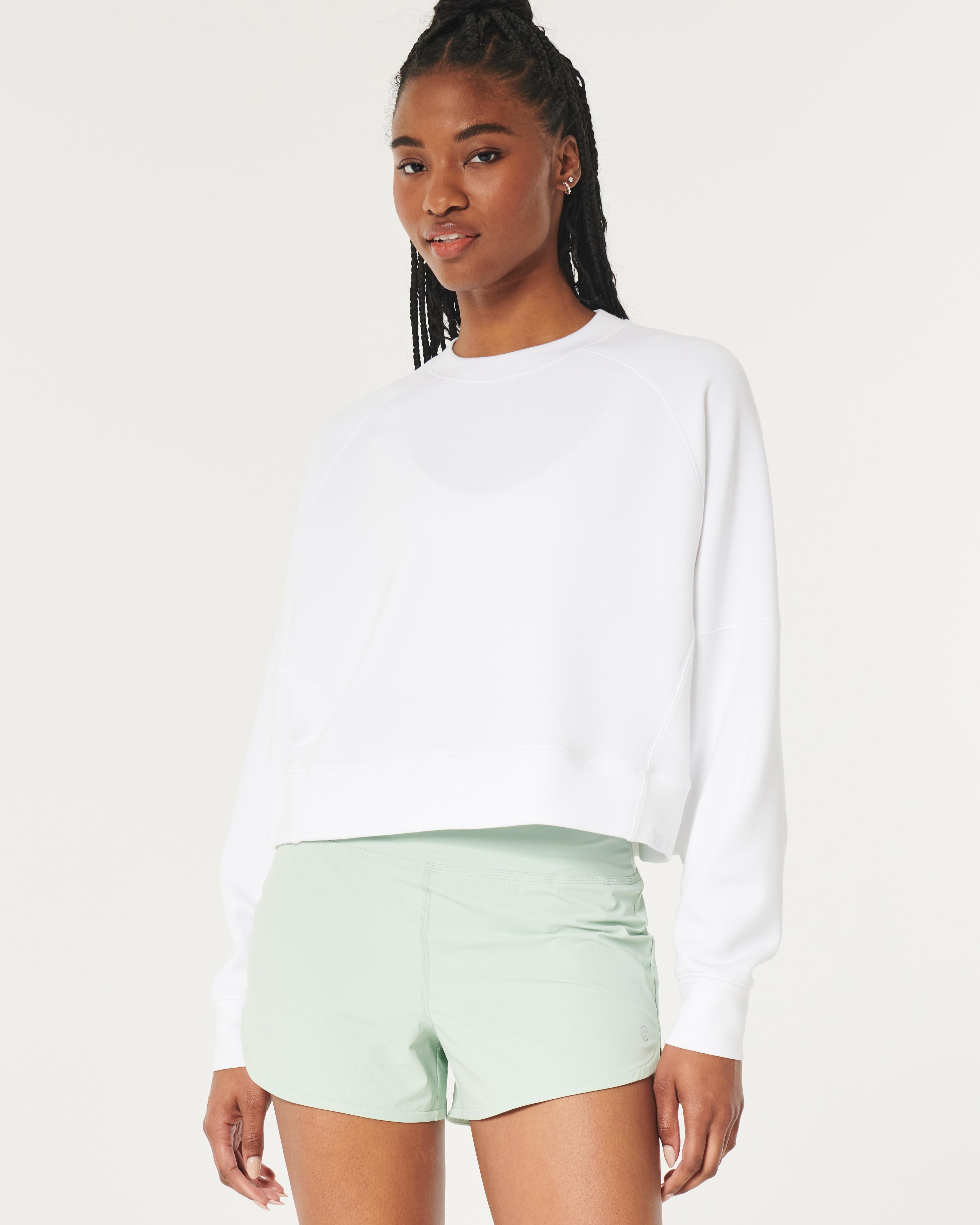 Gilly Hicks Active Oversized Cooldown Crew Sweatshirt Product Image