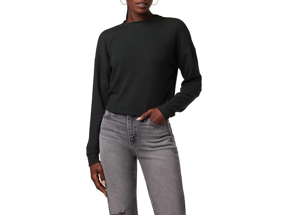 Hudson Jeans Twist Back Long Sleeve Sweatshirt Women's Clothing Product Image