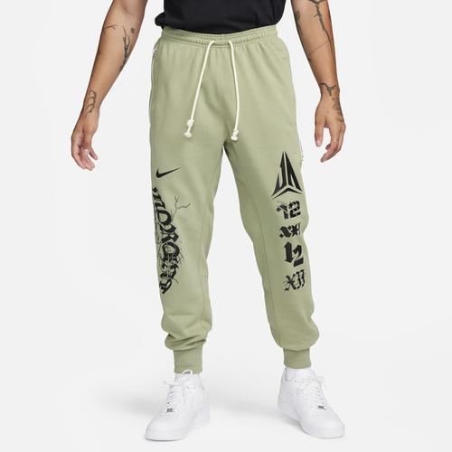 Nike Mens Nike Ja Morant Dri-FIT Standard Issue Joggers - Mens Oil Green/Black Product Image