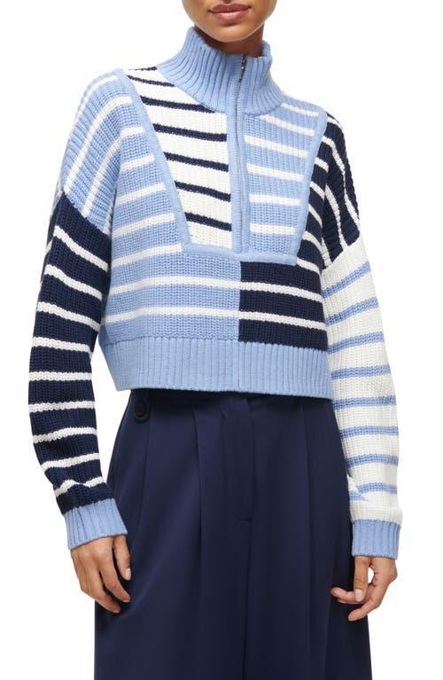 Staud Cropped Hampton Cotton Sweater Product Image