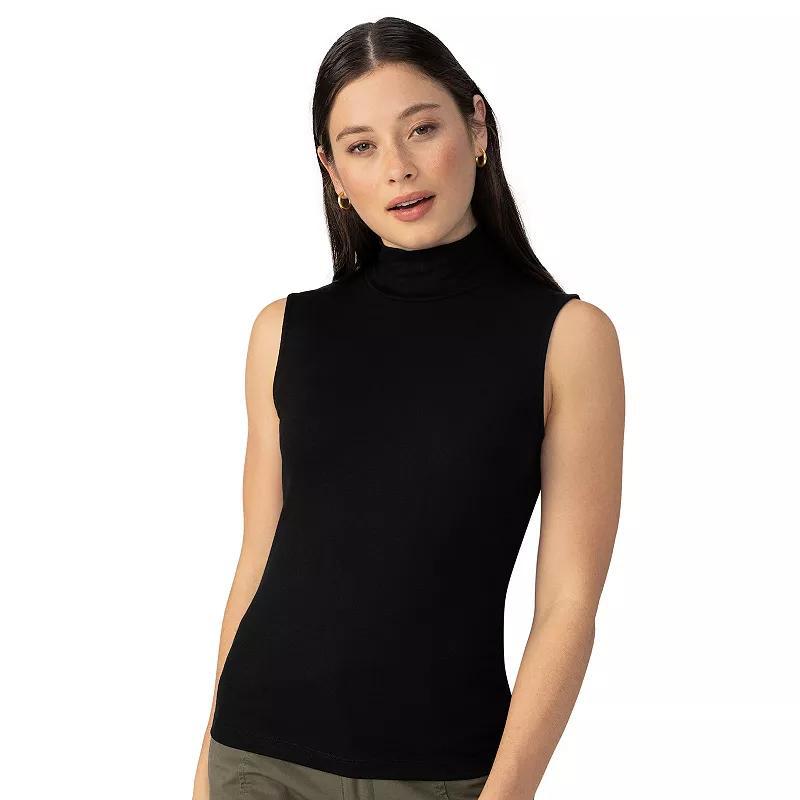 Womens Modern Supply by Sanctuary Essential Sleeveless Mock Neck Top product image