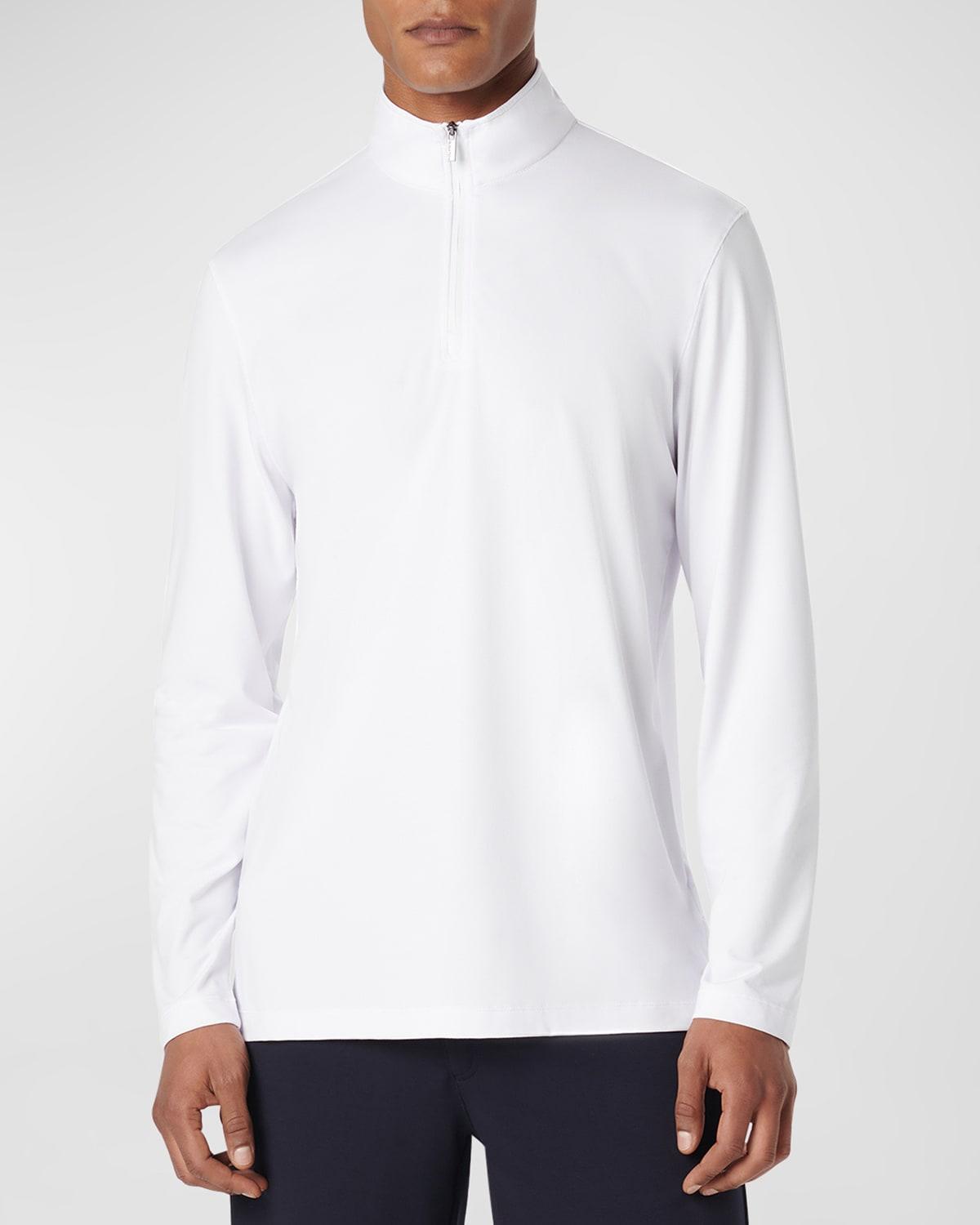 Mens UV50 Performance Quarter-Zip Sweater Product Image