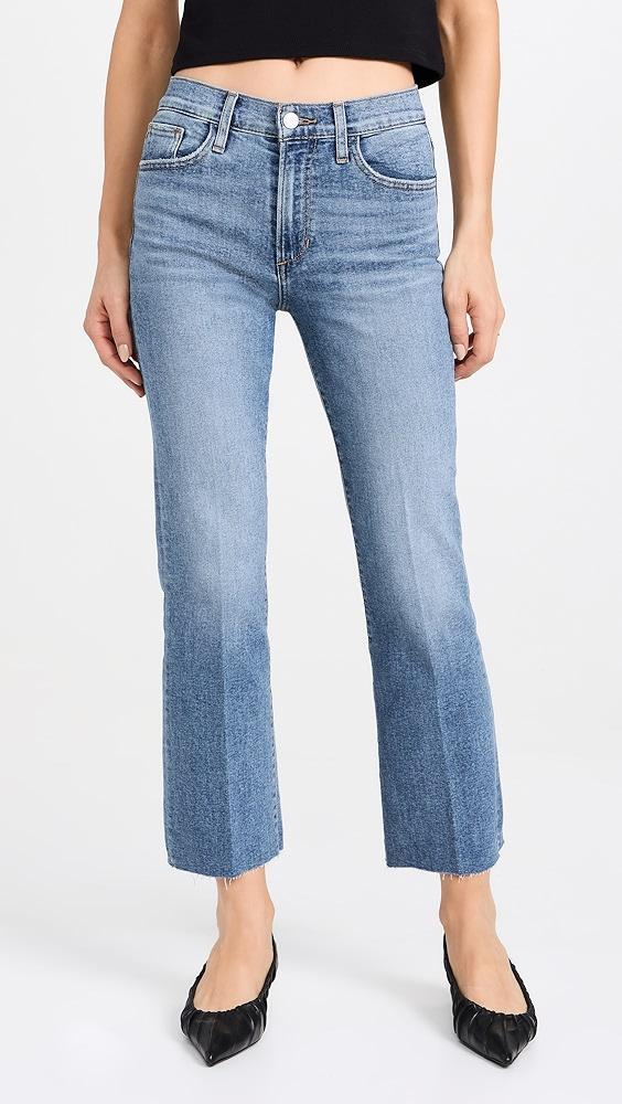 Joe's Jeans The Callie Cropped Bootcut Jeans with Raw Hem | Shopbop Product Image