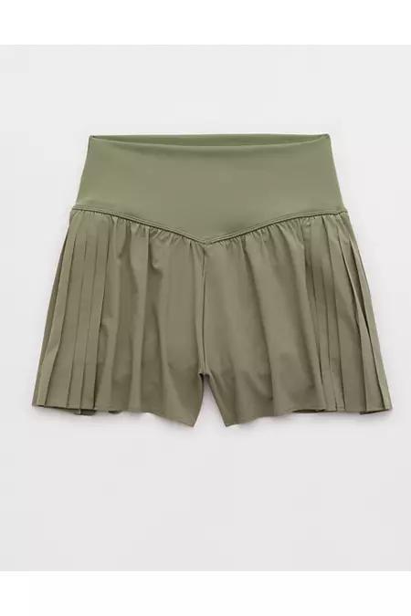 OFFLINE By Aerie Real Me Pleated Flowy Short Women's Product Image