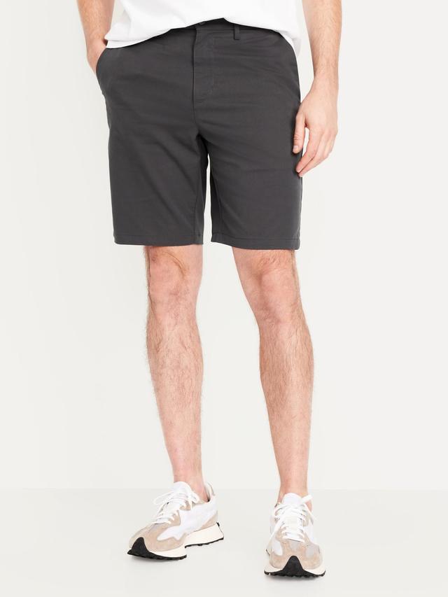 Slim Built-In Flex Chino Shorts for Men -- 9-inch inseam Product Image