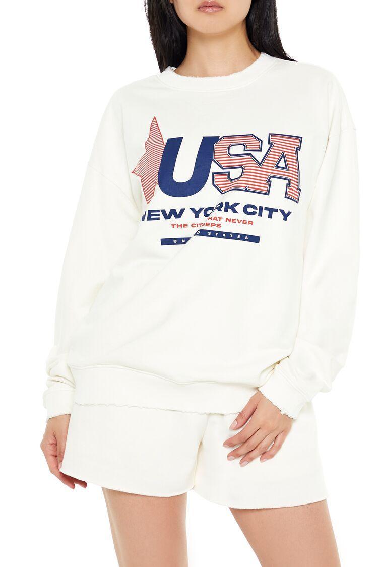 USA New York Graphic Pullover | Forever 21 Product Image