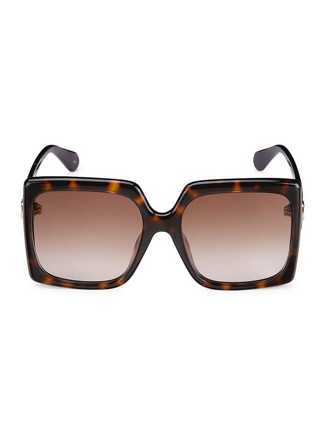 Womens Gucci Logo 59MM Oversized Square Sunglasses Product Image