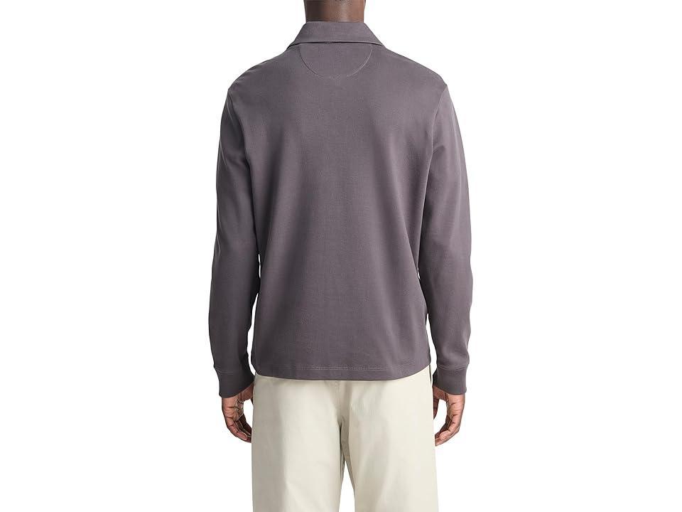 Vince Brushed L/S Polo Men's Short Sleeve Knit Product Image