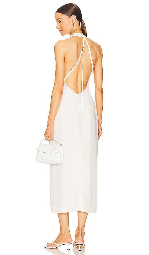 Asymmetrical Belt Back Dress Product Image