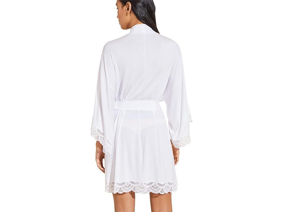 Eberjey Mariana Lace Trim Jersey Robe Product Image