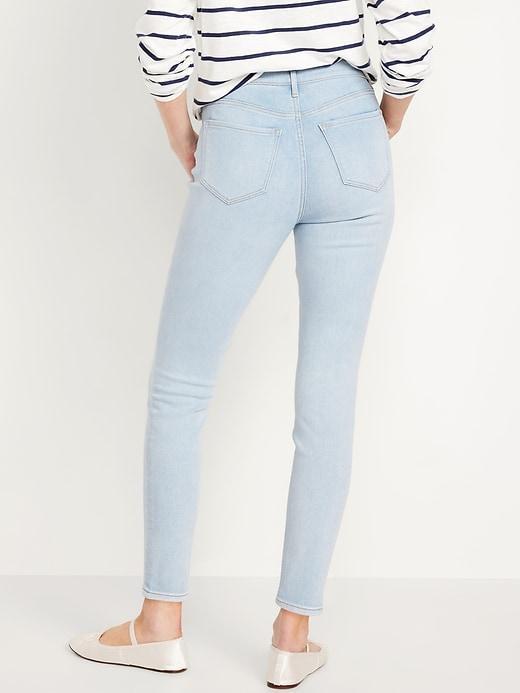 High-Waisted Rockstar Super-Skinny Jeans Product Image