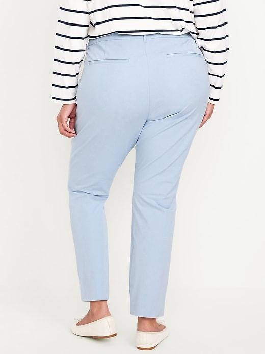 High-Waisted Pixie Skinny Ankle Pants Product Image