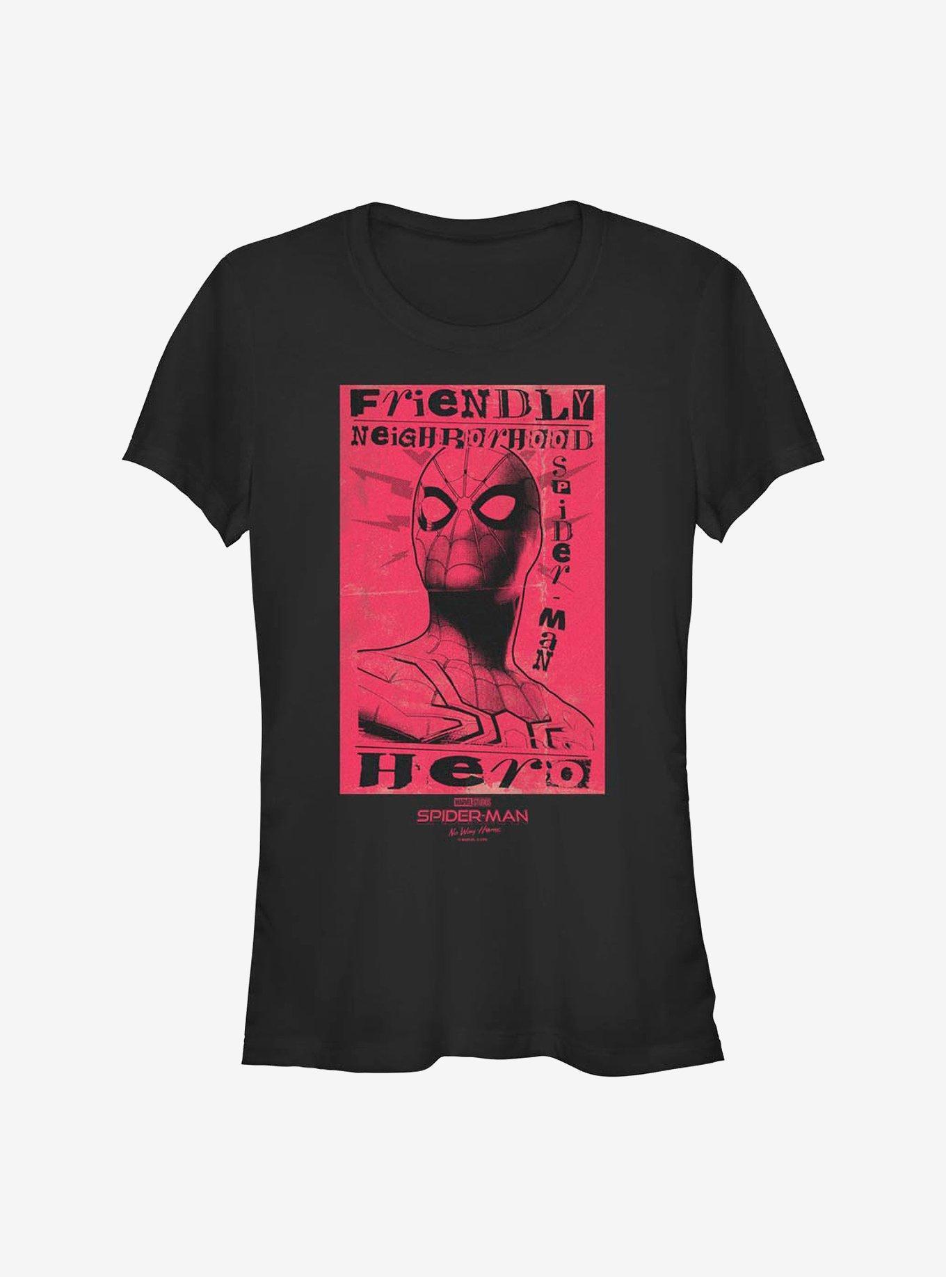 Marvel Spider-Man Friendly Neighborhood Hero Girls T-Shirt Product Image