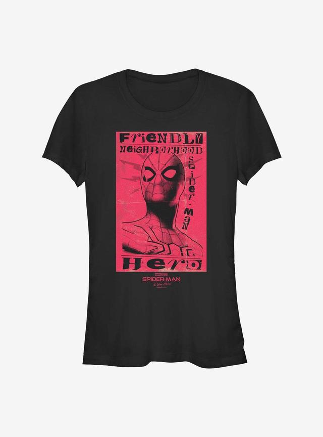 Marvel Spider-Man Friendly Neighborhood Hero Girls T-Shirt Product Image