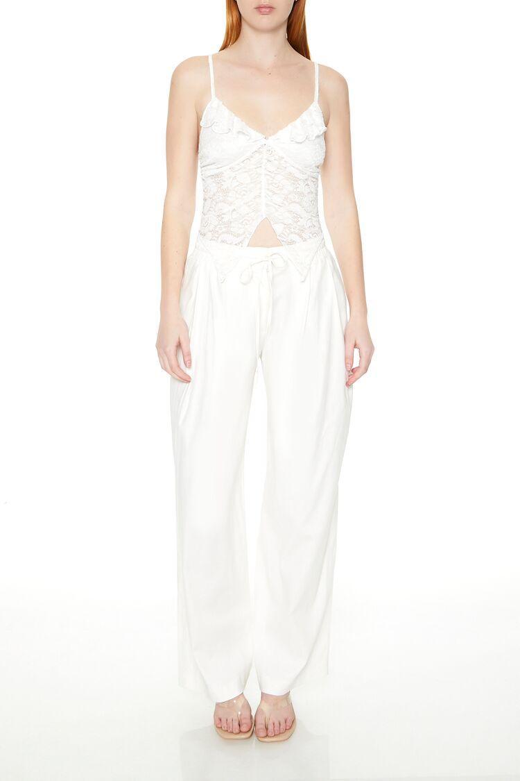 Drawstring Wide-Leg Pants | Forever 21 product image