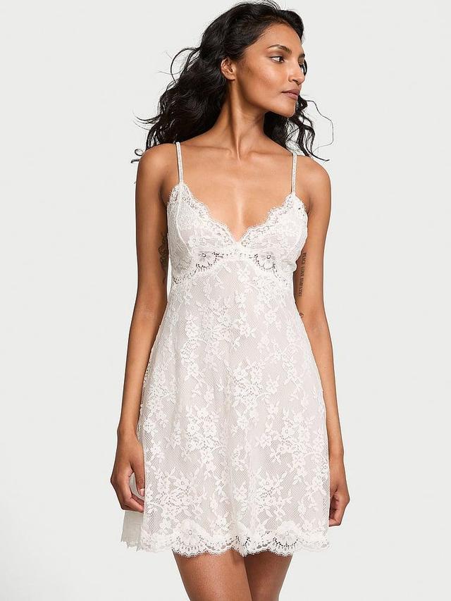 Twinkle Strap Lace Slip Dress Product Image