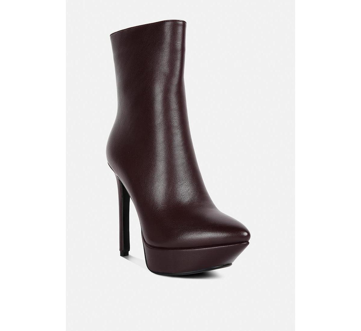 Magna Womens Platform Heel Ankle Boot Product Image