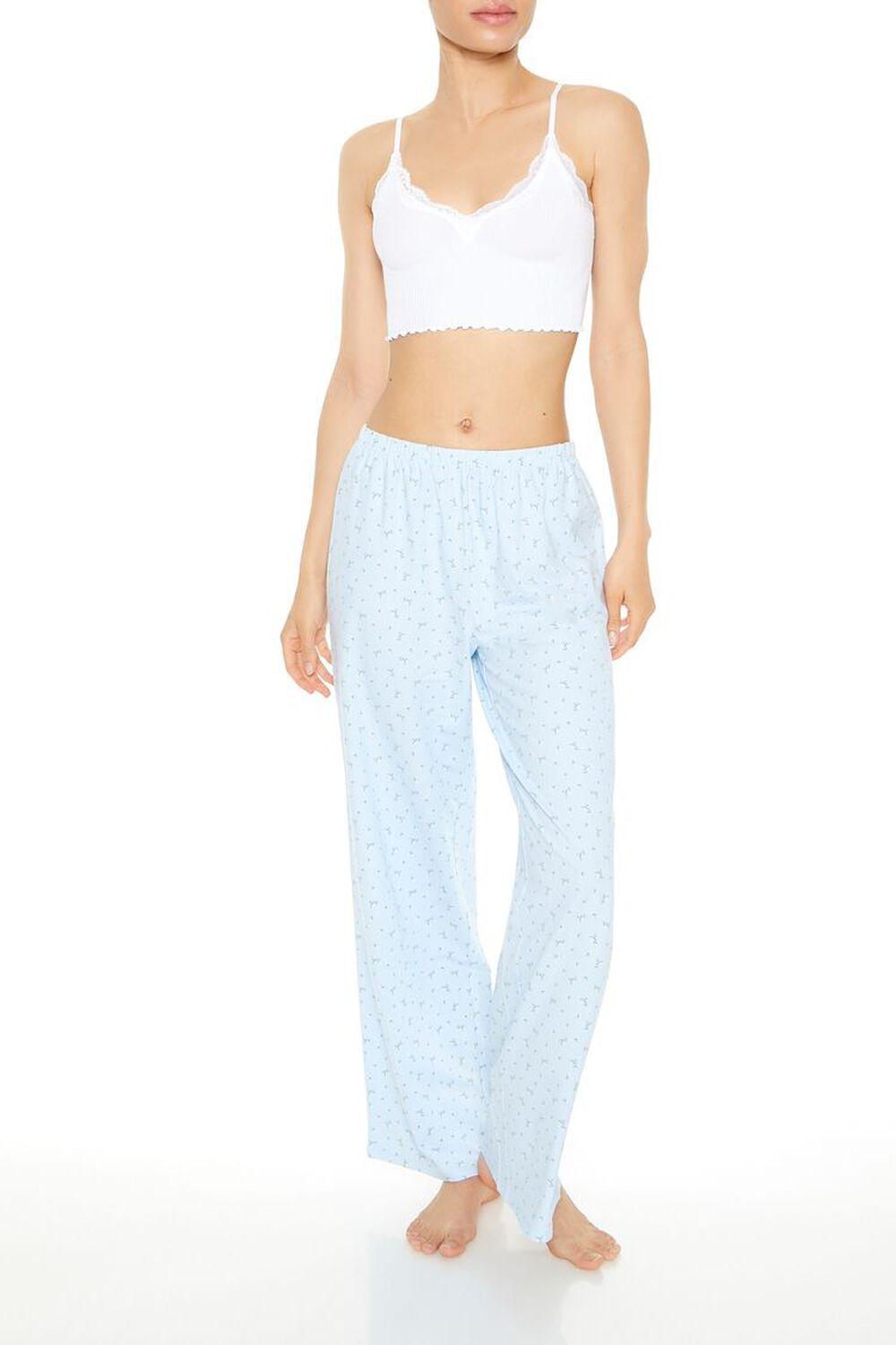 Ditsy Floral Print Pajama Pants | Forever 21 Product Image