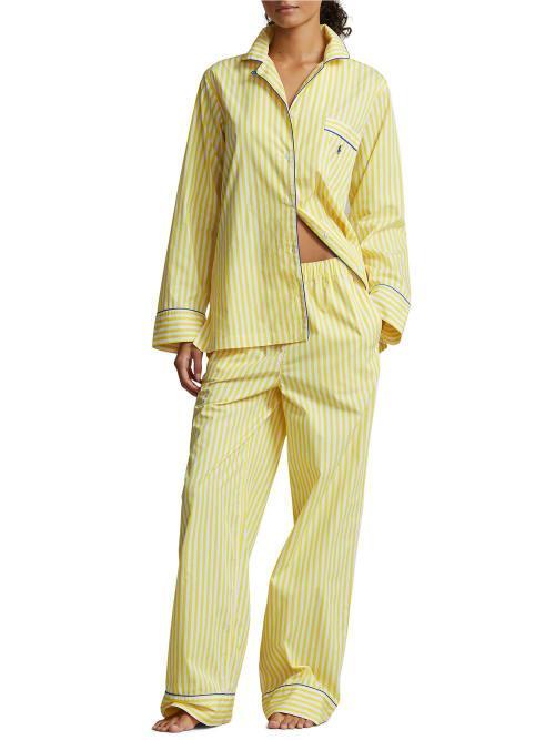 The Madison Woven Pajama Set Product Image